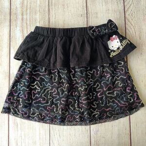 Hello Kitty layered sequin skirt sz XS (4/5)